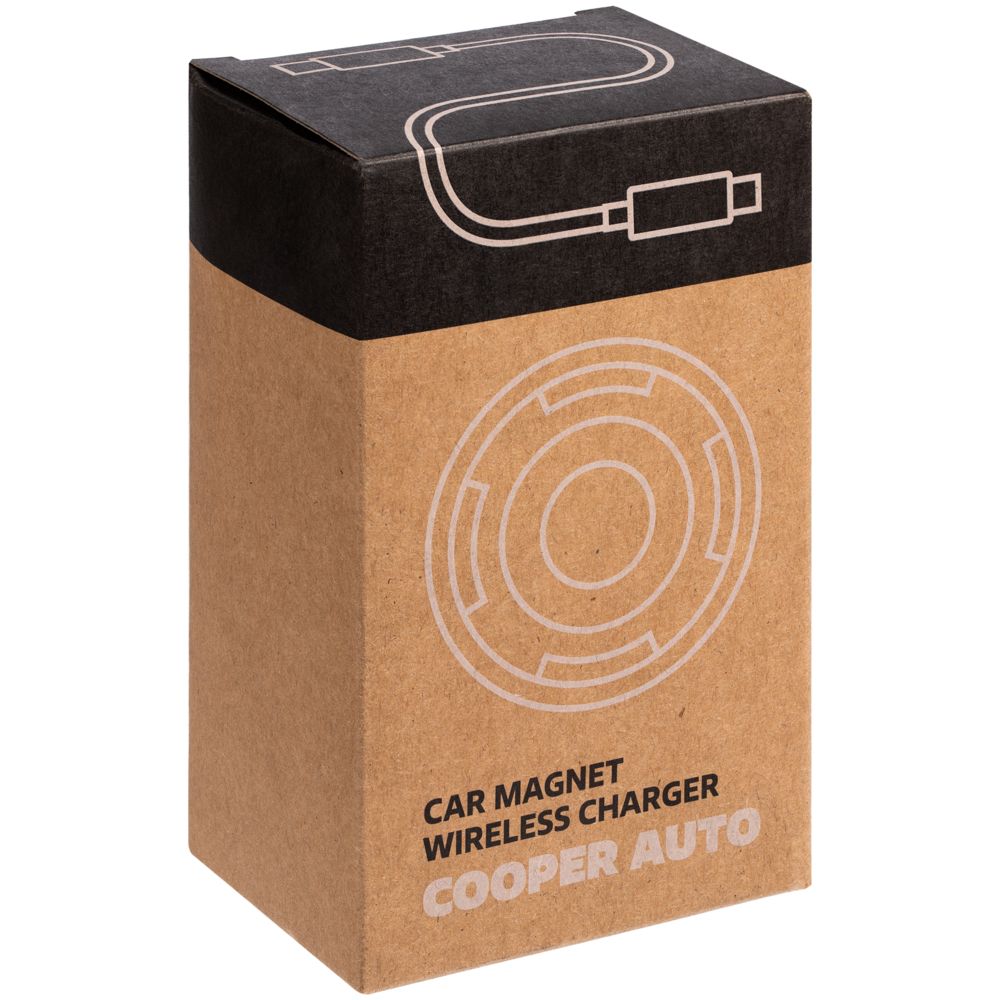 Держатель для смартфона Cooper Auto Wireless с беспроводной зарядкой, черный — изображение 14