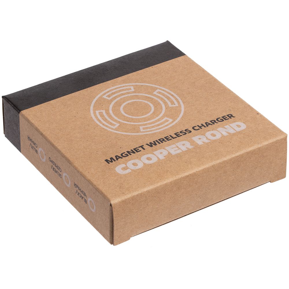 Магнитное зарядное устройство Cooper Rond, 15 Вт, синее — изображение 8