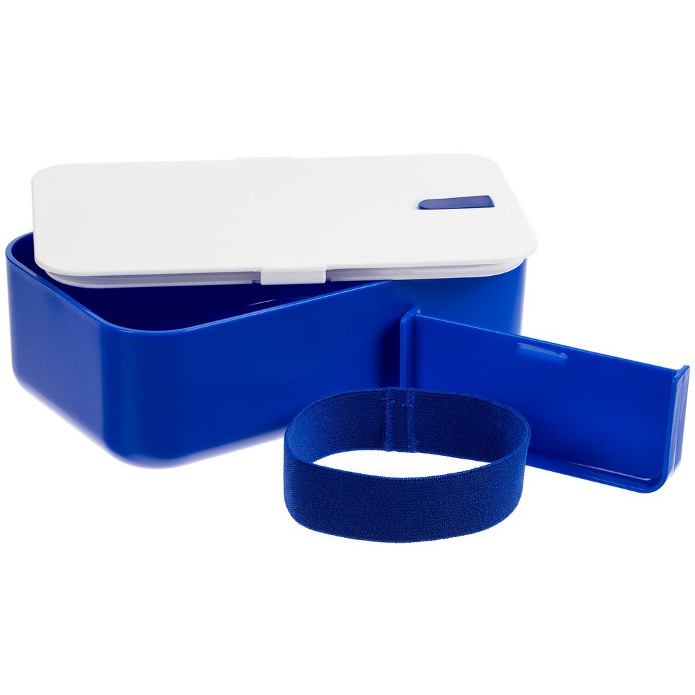 Ланчбокс Lunch Hour, белый с синим — изображение 7