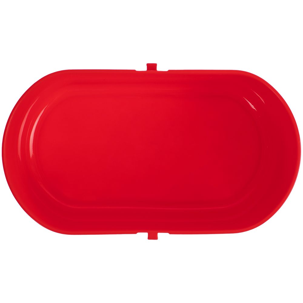 Ланчбокс Lunch Break, красный с белым — изображение 6