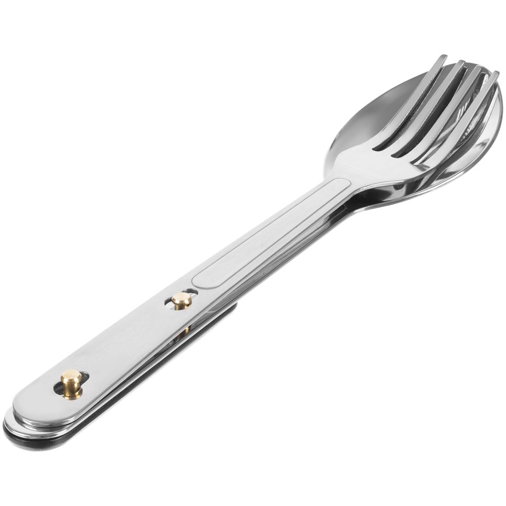 Набор походных столовых приборов Campsite, черный — изображение 7