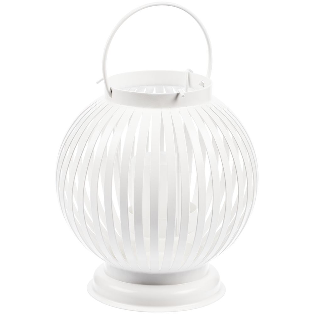 Интерьерный фонарь-подсвечник Villatic, средний, белый — изображение 6