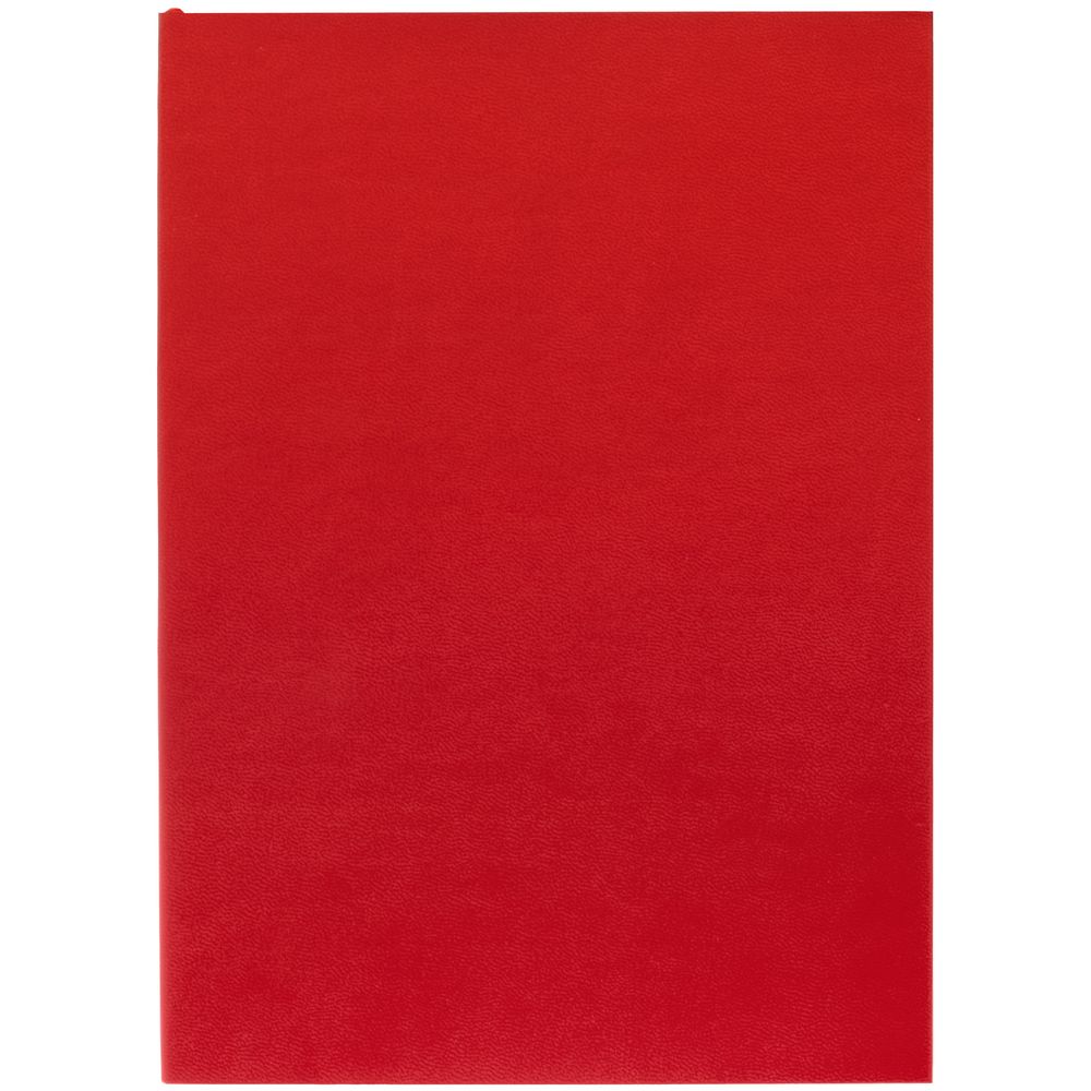 Ежедневник Flat, недатированный, красный — изображение 3