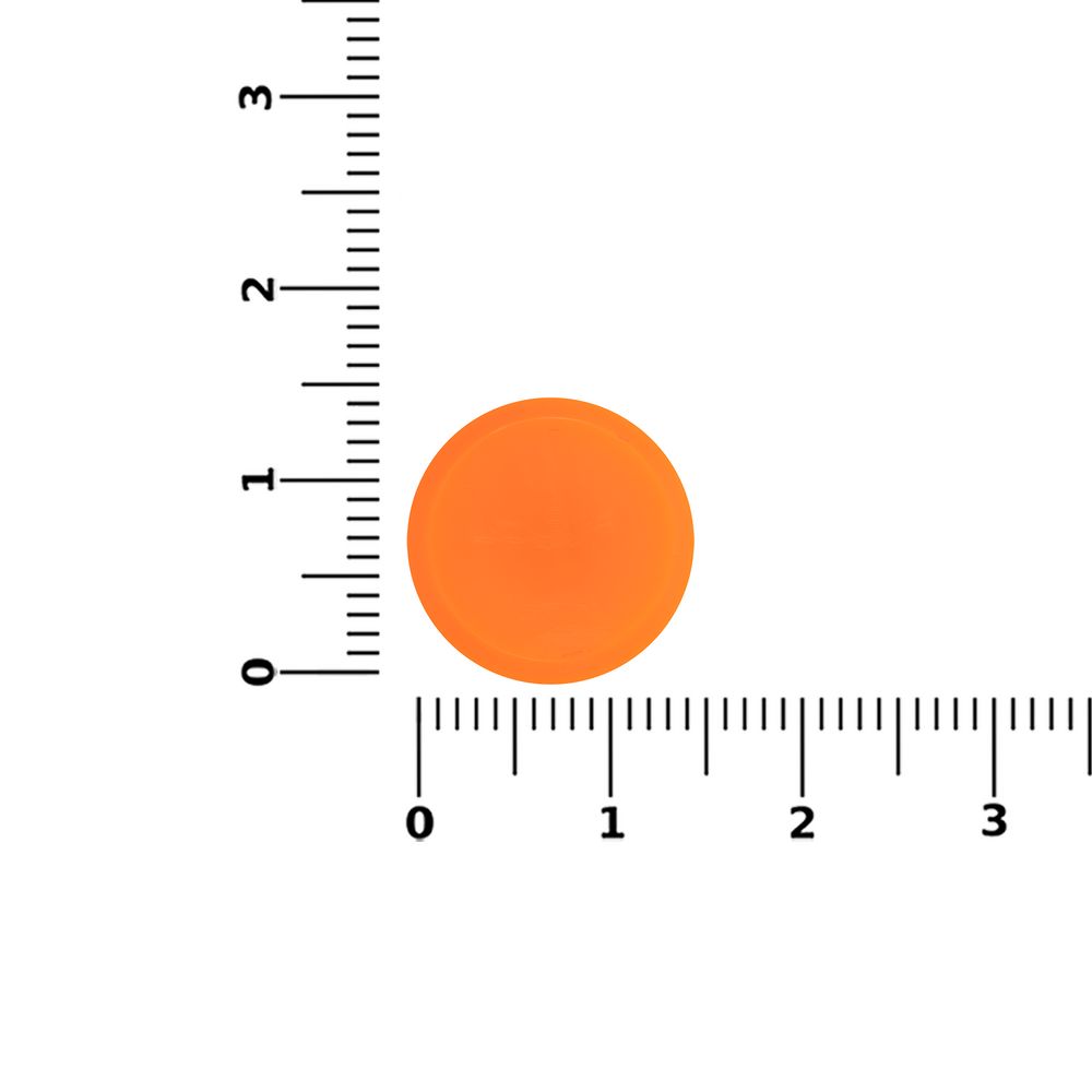 Двойной фиксатор для шнура Brogy, оранжевый неон — изображение 3