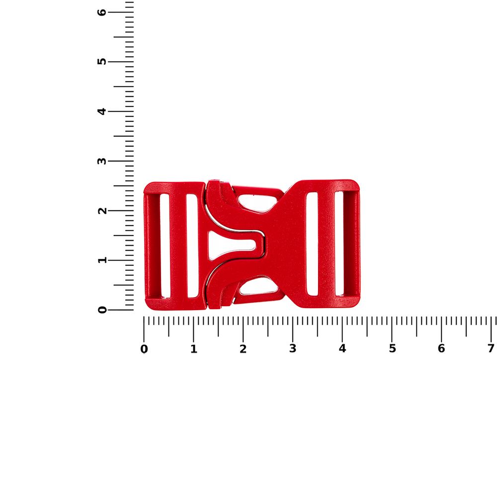 Застежка-пряжка Fibbia, красная — изображение 4