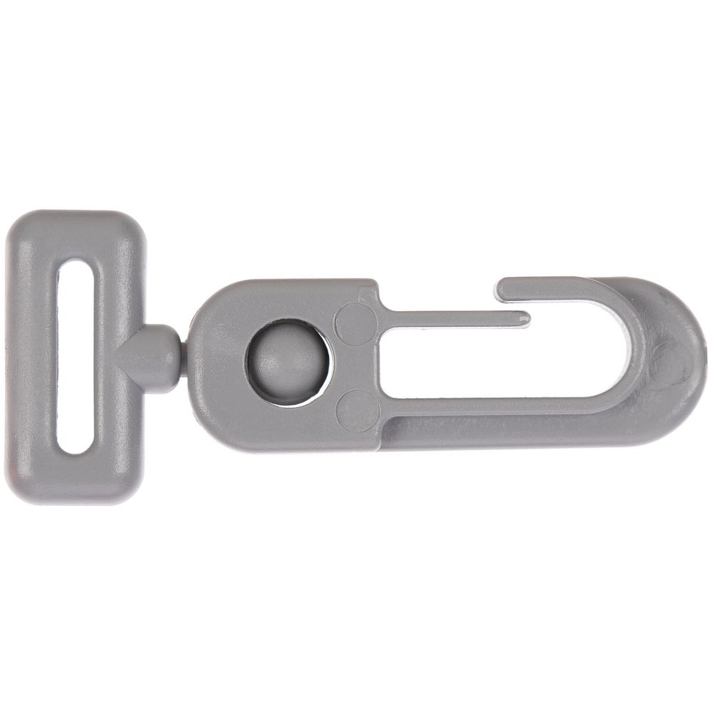 Застежка-карабин Carabine, S, серый