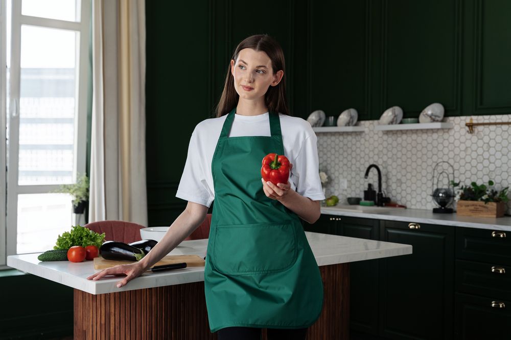 Фартук Neat, зеленый — изображение 6