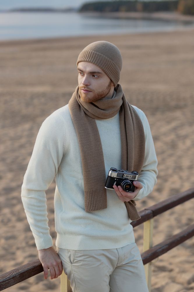 Шапка Cordelia, бежевая — изображение 8