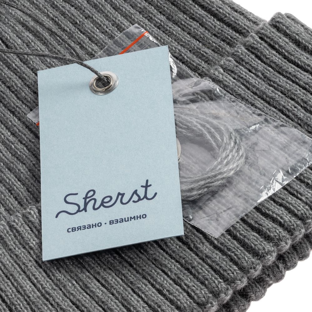 Шапка Alpine, серая — изображение 5