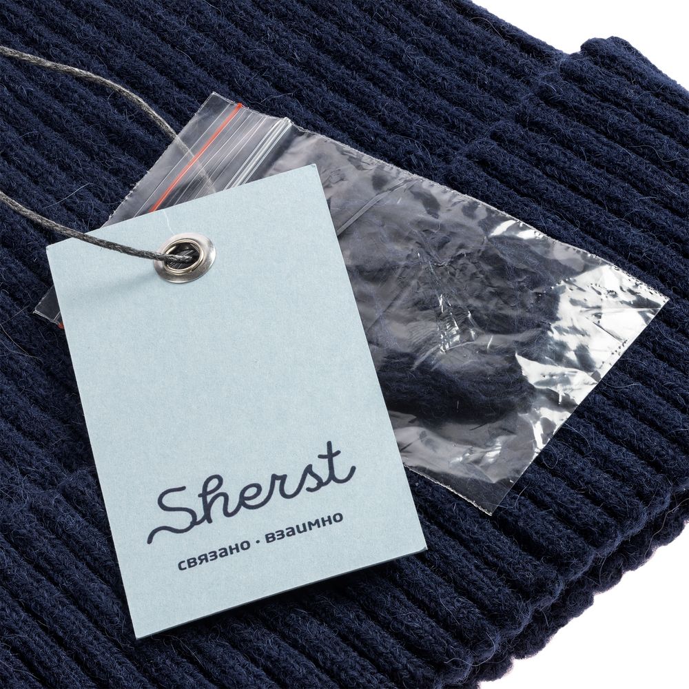 Шапка Alpine, синяя — изображение 5