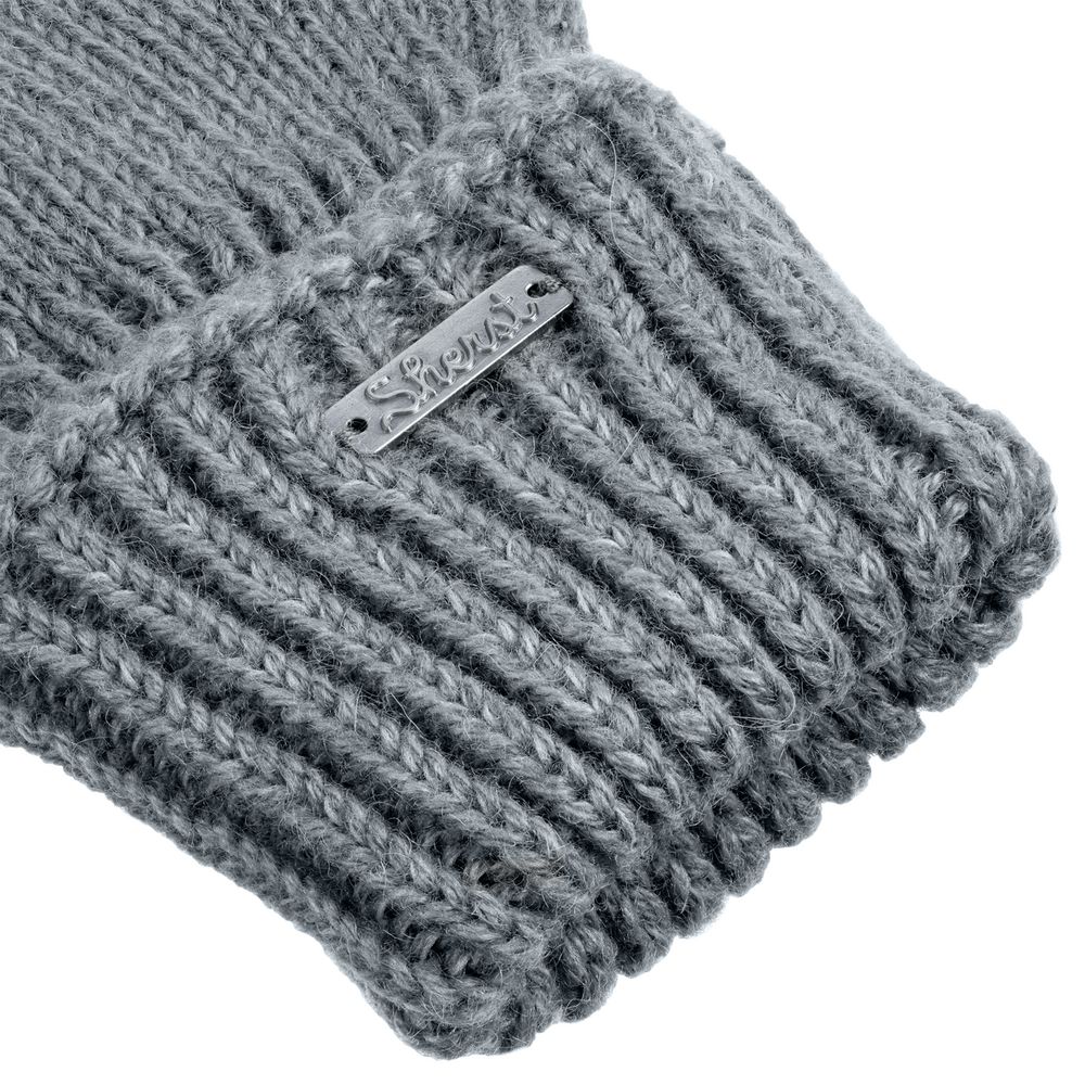 Перчатки Alpine, светло-серые — изображение 4