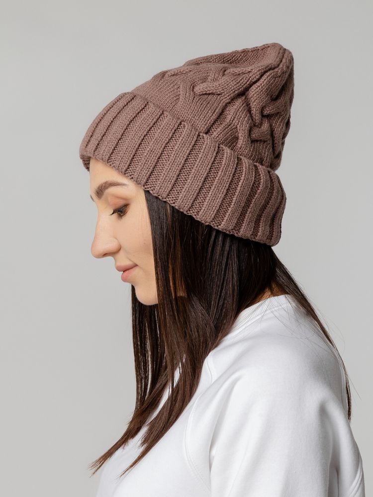 Шапка Loren, коричневая — изображение 7