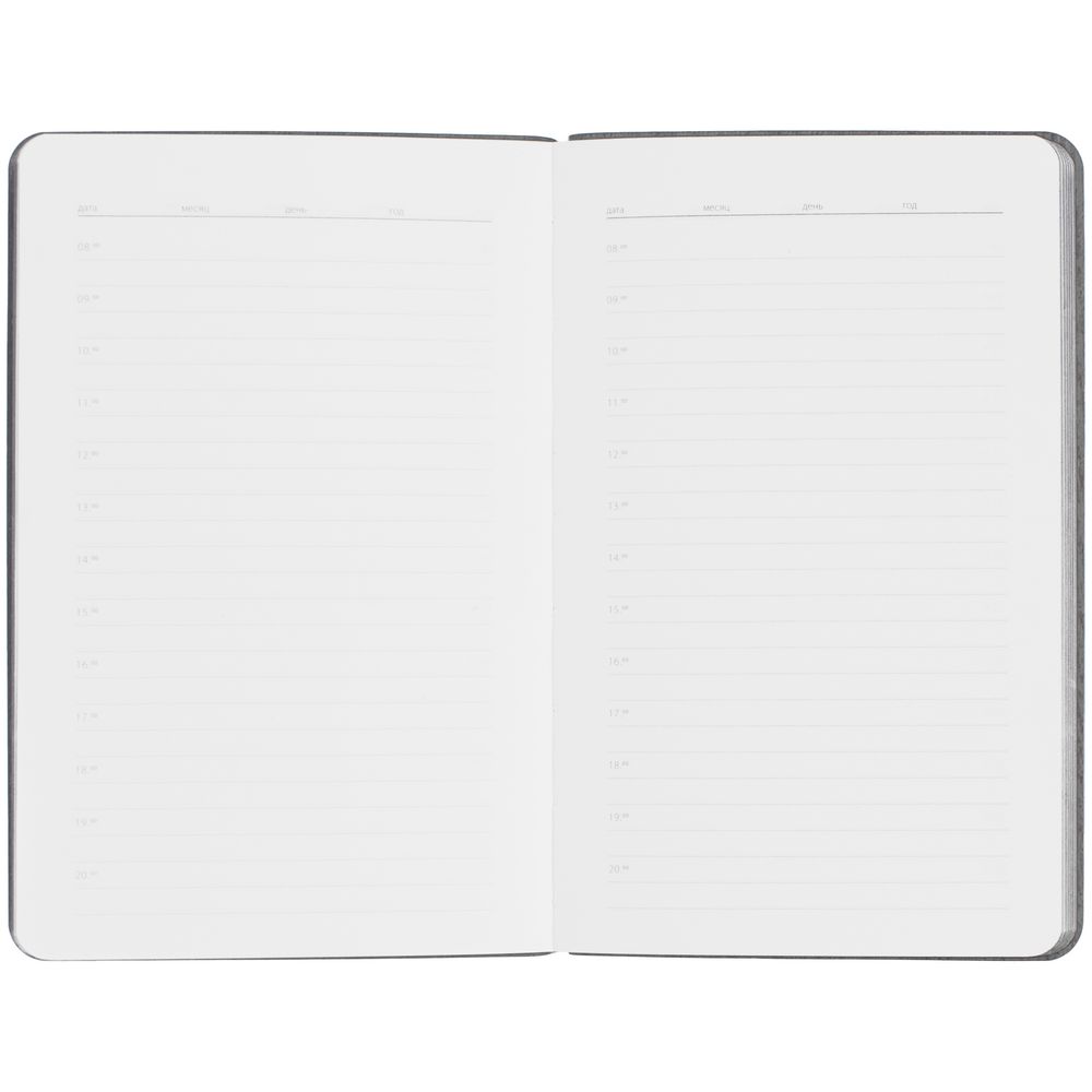 Ежедневник Flexpen Mini, недатированный, серый — изображение 10