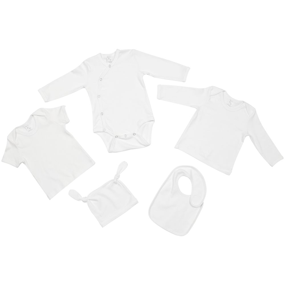 Футболка детская с длинным рукавом Baby Prime, молочно-белая — изображение 3