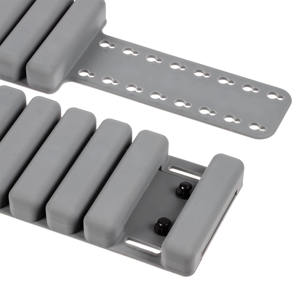 Силиконовые утяжелители Hard Work, серые — изображение 4