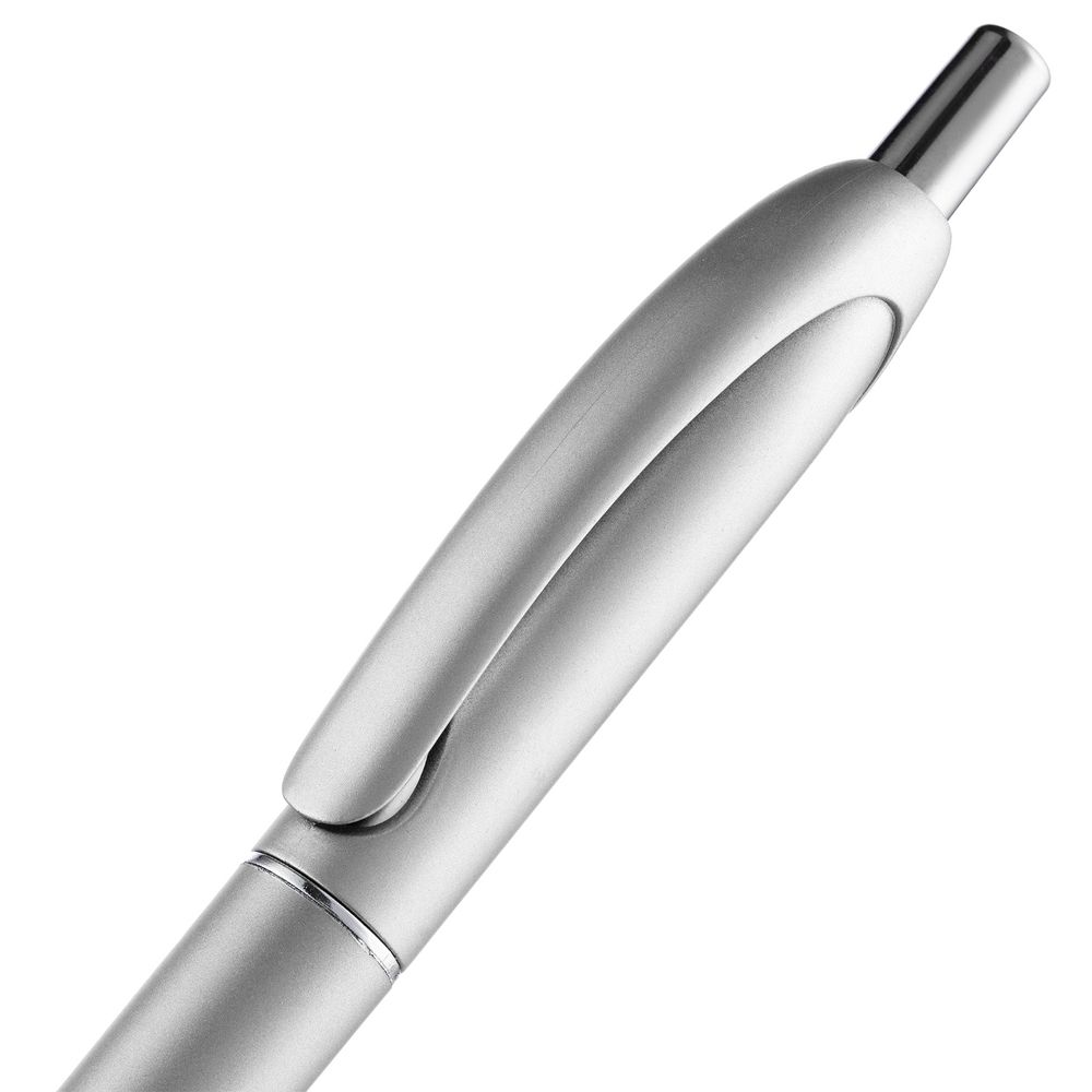 Ручка шариковая Bright Spark, серебристая — изображение 6