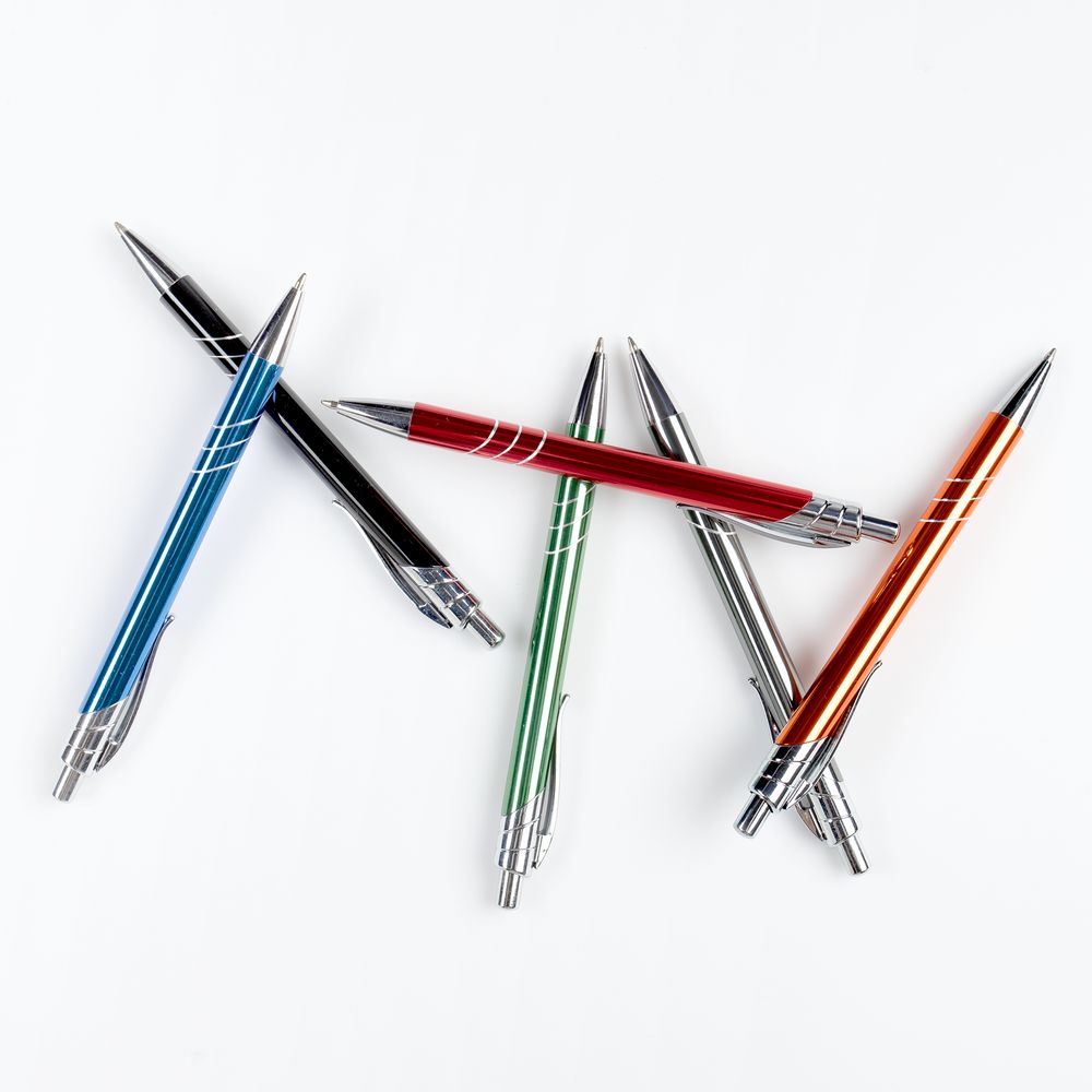 Ручка шариковая Undertone Metallic, черная — изображение 7