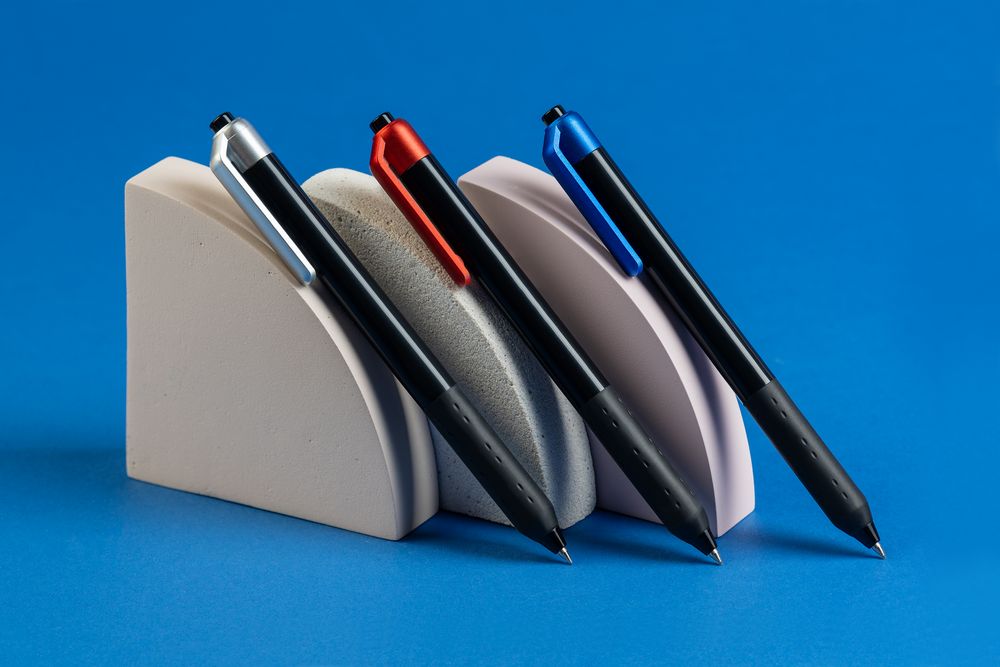 Ручка шариковая Fluent, синий металлик — изображение 7