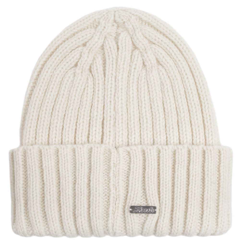 Шапка Uni, молочно-белая — изображение 3