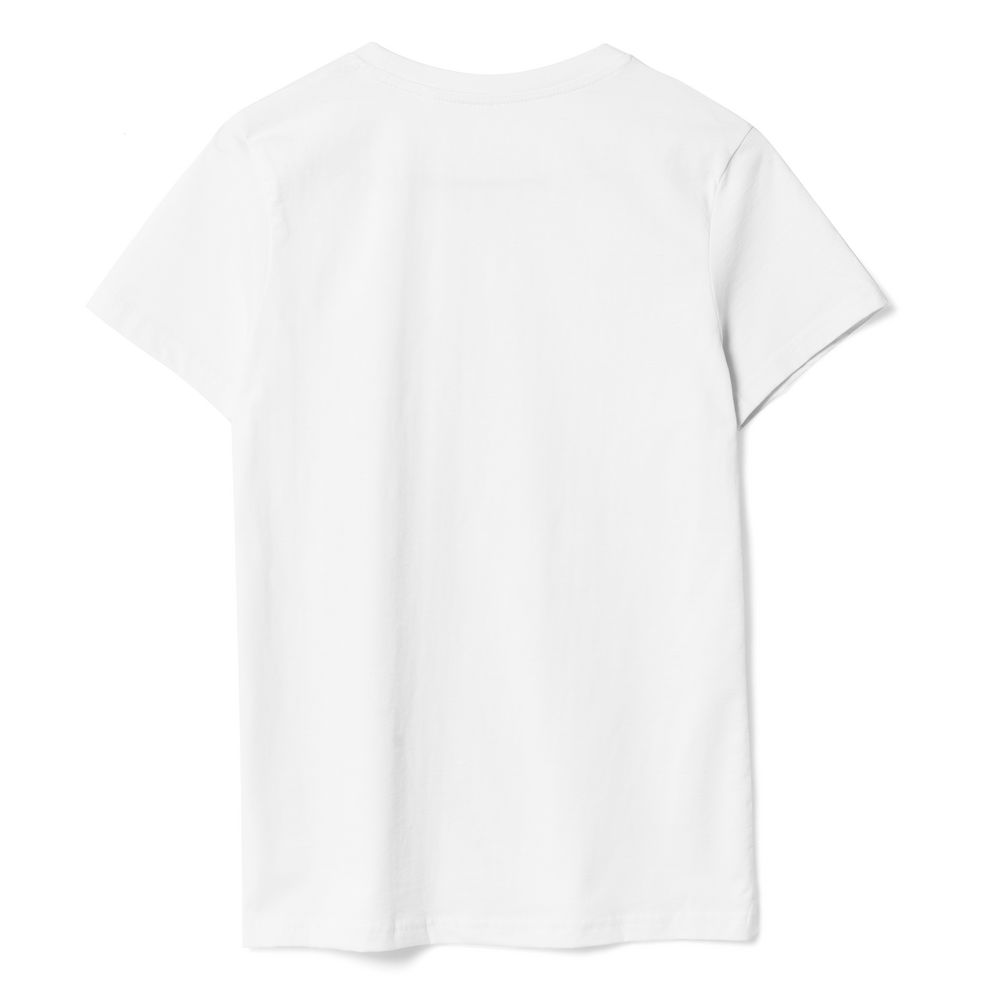 Футболка женская T-bolka Lady, белая (теплый оттенок) — изображение 3