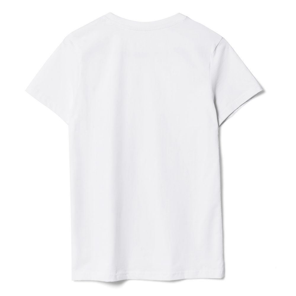 Футболка женская T-bolka Lady, белая (белоснежная) — изображение 3