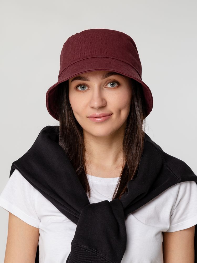 Панама Sombra, бордовая — изображение 6