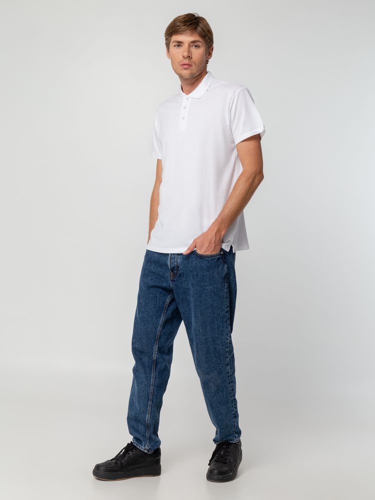 Рубашка поло мужская Spring 210, темно-фиолетовая — изображение 8