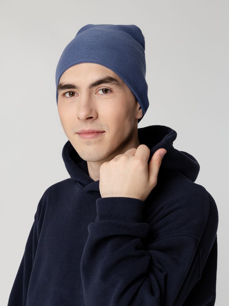 Шапка Hey, синяя (черника) — изображение 5