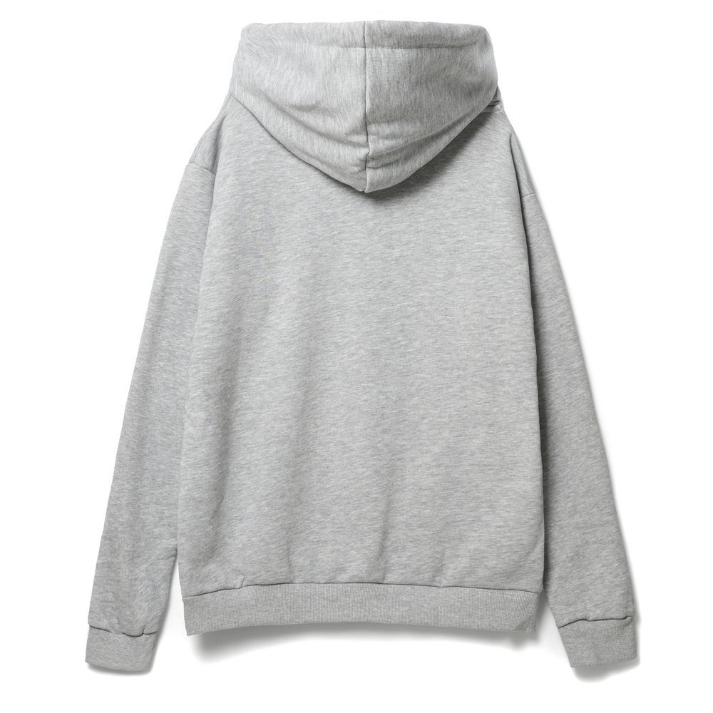 Худи унисекс Tuloksa 280, серый меланж — изображение 3