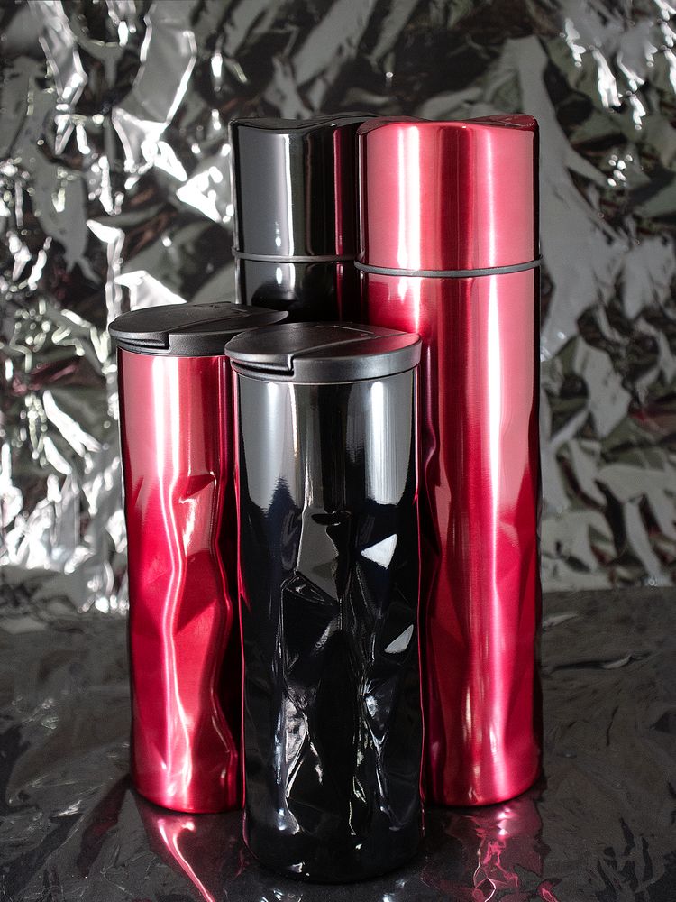 Термостакан Gems Red Rubine, красный рубин — изображение 13