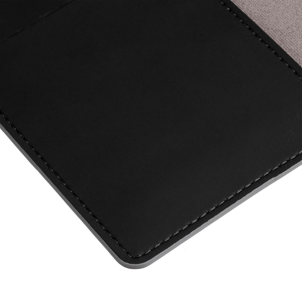 Обложка для паспорта Shall Simple, черный — изображение 5