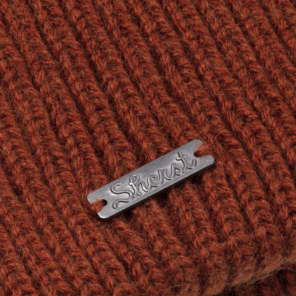 Шапка Bernard, коричневая (терракота) — изображение 6