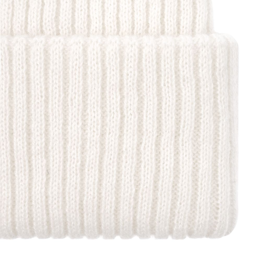 Шапка Bernard, молочно-белая (ванильная) — изображение 4