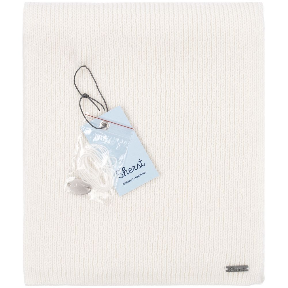 Шарф Bernard, молочно-белый — изображение 7