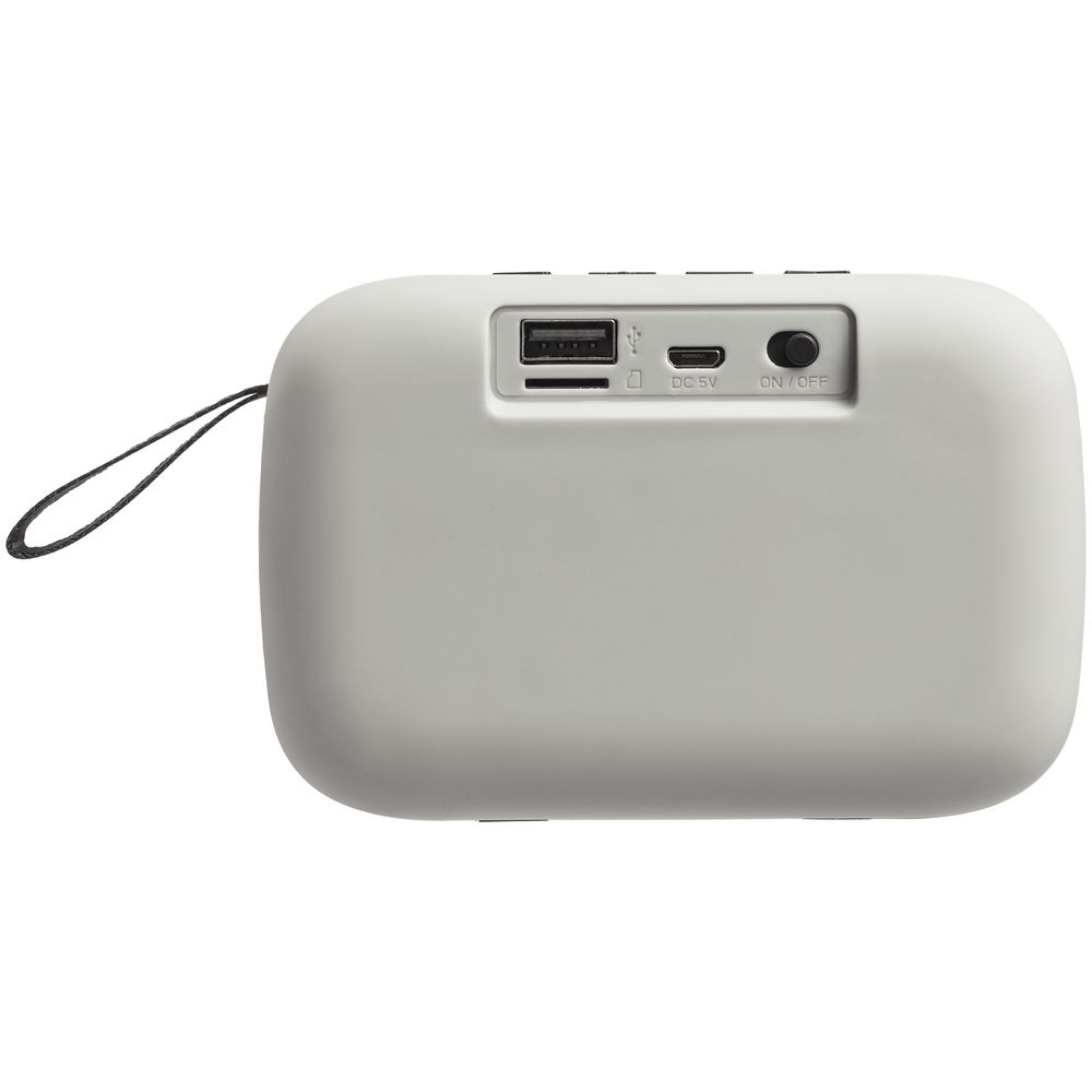 Беспроводная колонка Borsetta, светло-серая — изображение 4