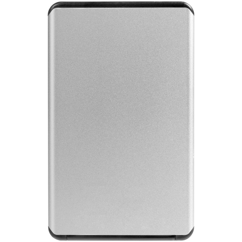 Металлический аккумулятор Double Reel 5000 мАч, серебристый — изображение 3