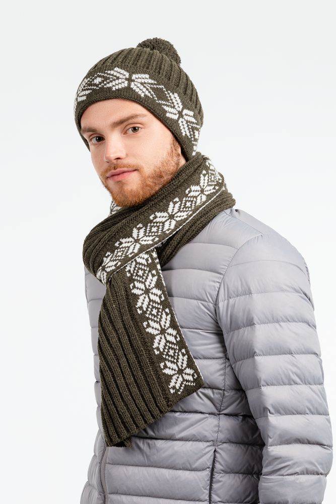 Шарф Eira, бордовый — изображение 7