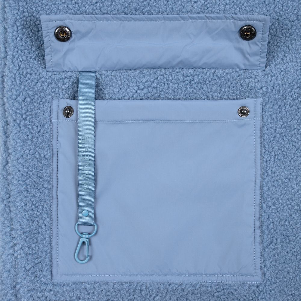 Куртка унисекс Oblako, голубая — изображение 9