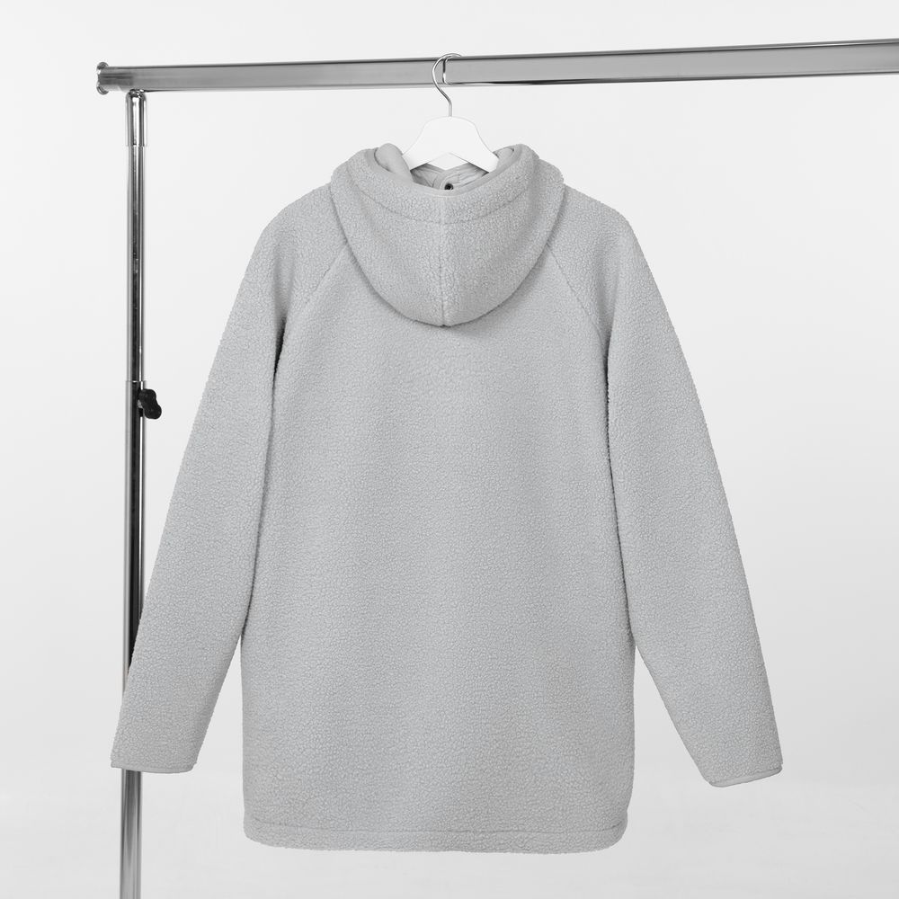 Анорак унисекс Oblako, светло-серый — изображение 3