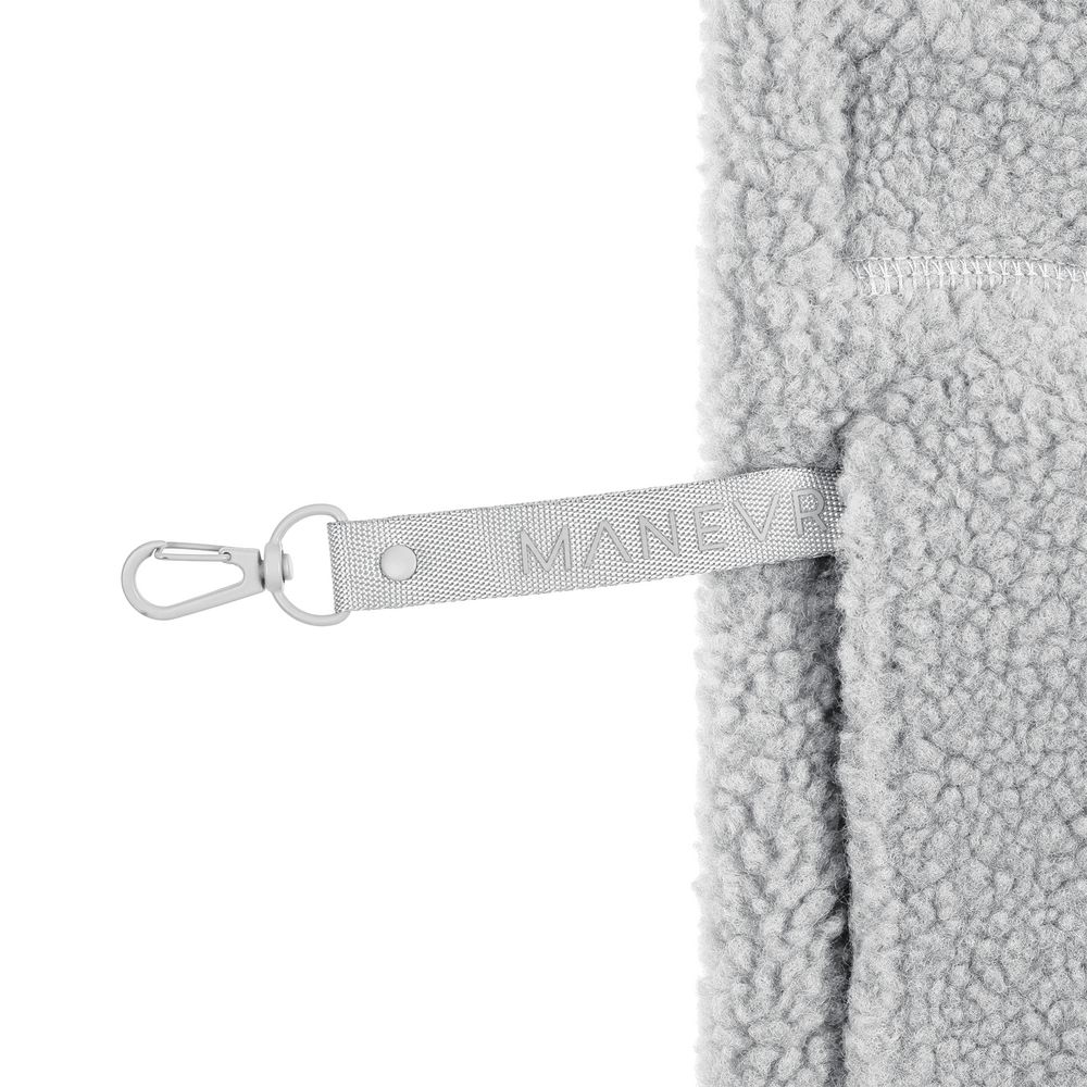 Анорак унисекс Oblako, светло-серый — изображение 9