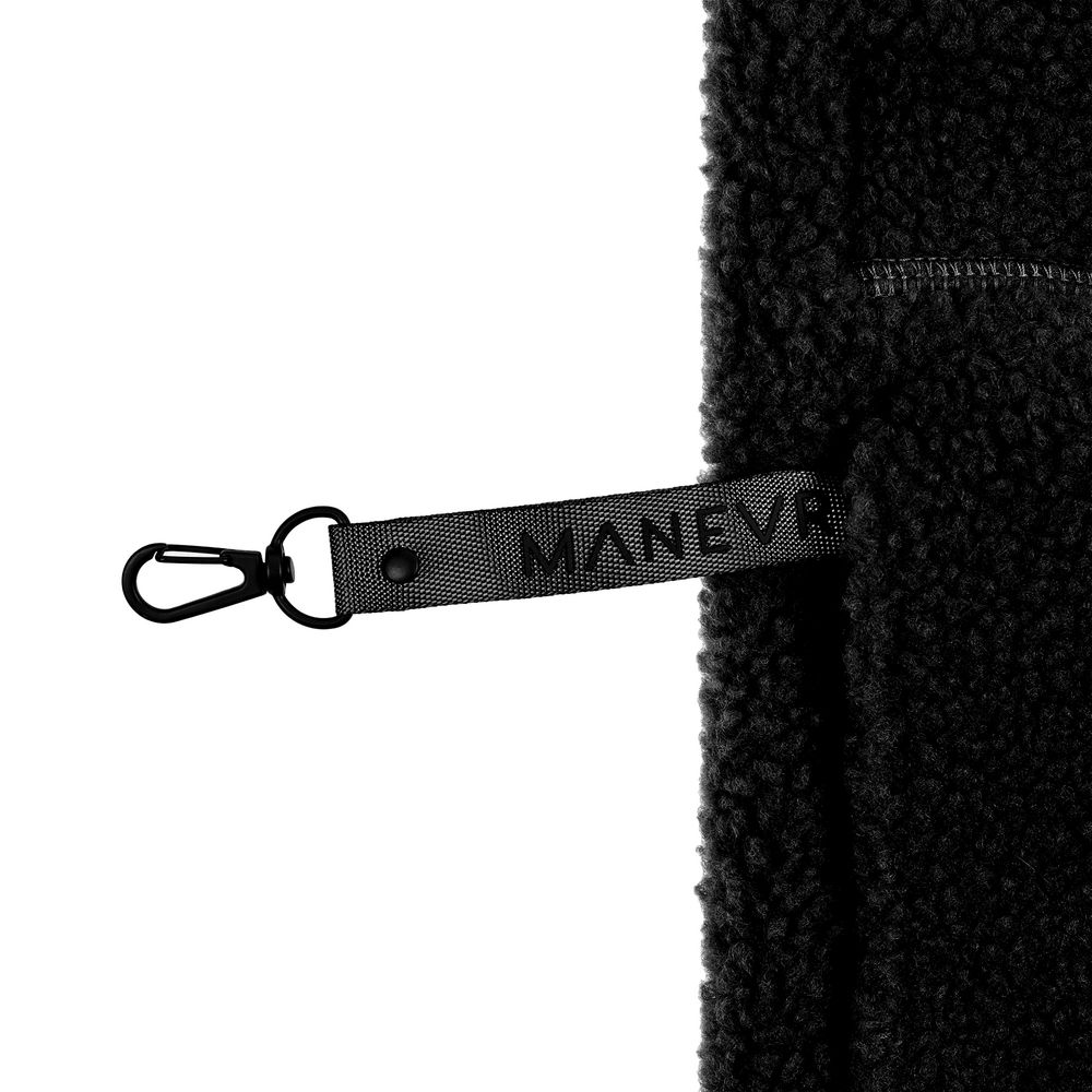 Анорак унисекс Oblako, черный — изображение 9