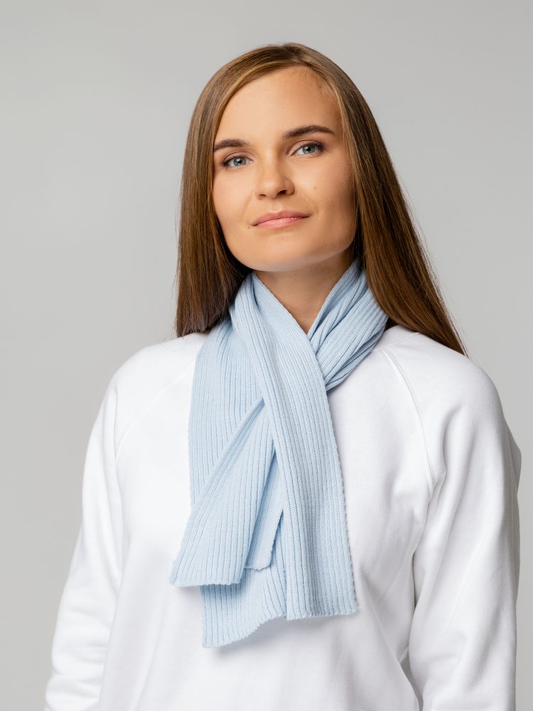 Шарф Yong, голубой — изображение 6