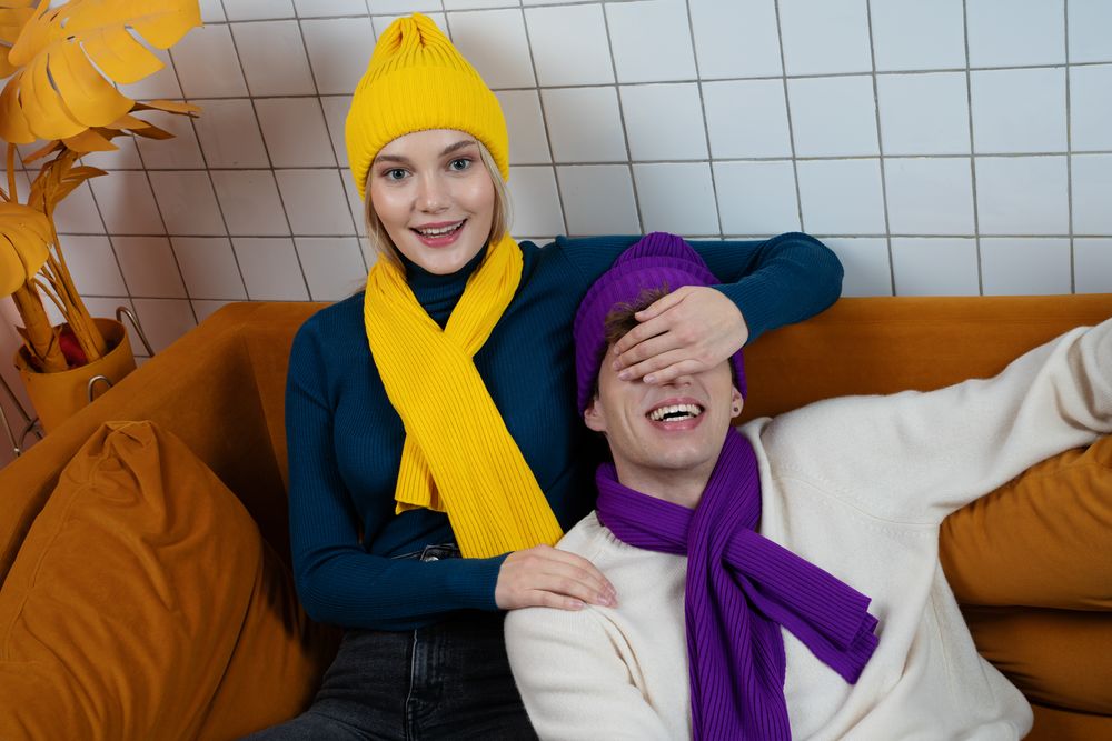 Шарф Yong, фиолетовый — изображение 7