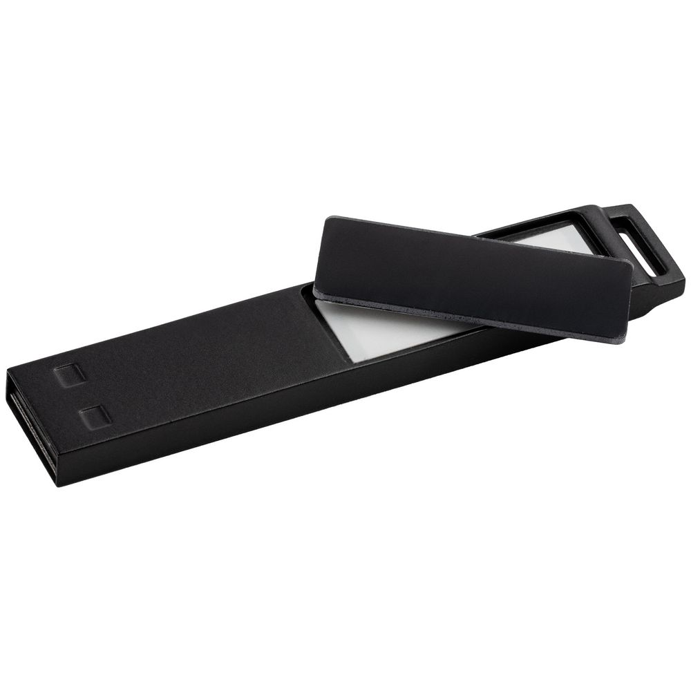 Флешка markBright Black с синей подсветкой, 32 Гб — изображение 3