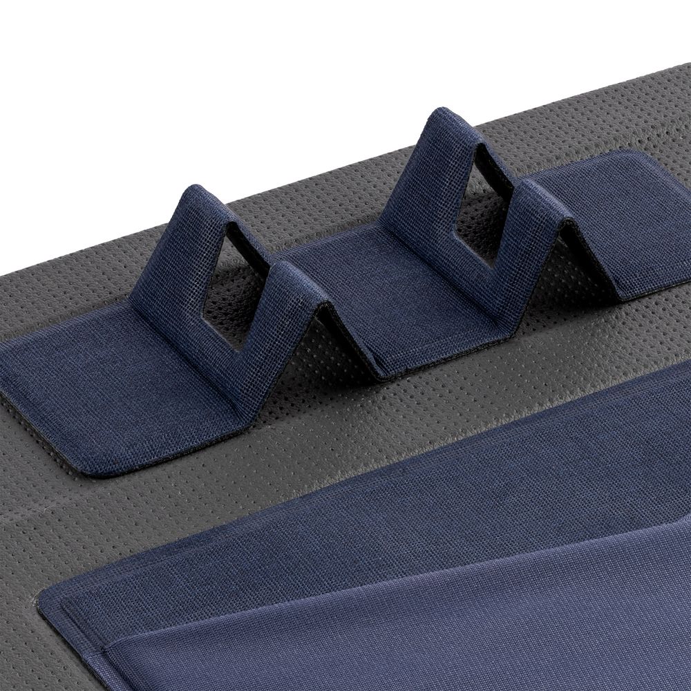 Органайзер с блокнотом и аккумулятором Oiro, синий — изображение 14