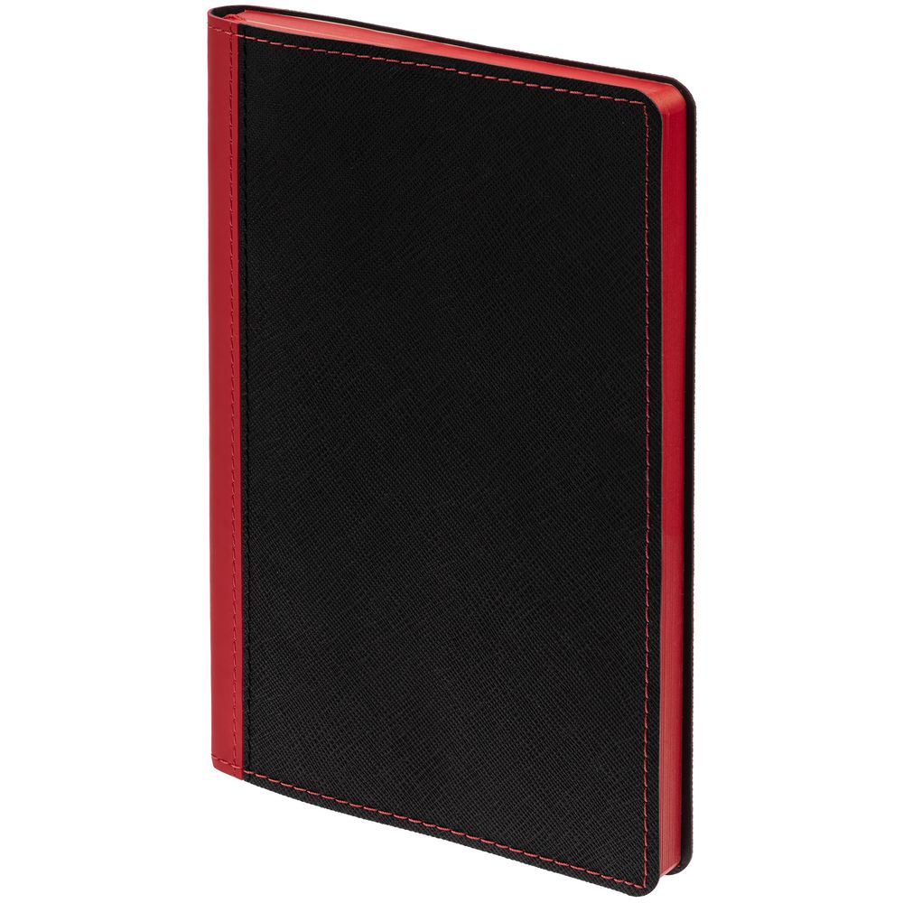 Ежедневник Nice Twice, недатированный, черный с красным — изображение 3