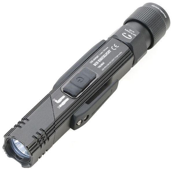 Аккумуляторный фонарь Eco Knicklicht, черный — изображение 4