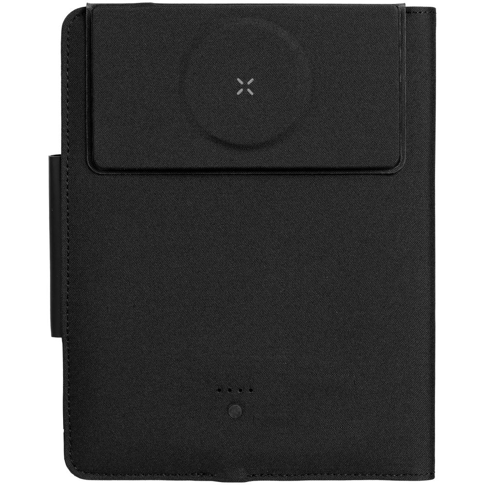 Органайзер Midstream, с блокнотом и аккумулятором, черный — изображение 3