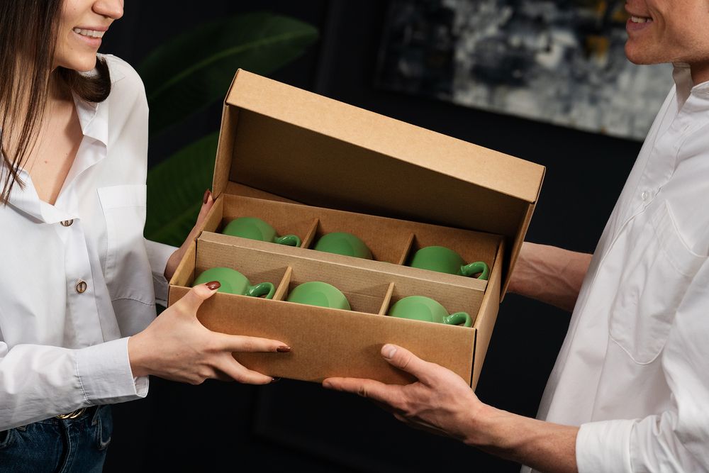 Набор из 6 кружек Promo, зеленый — изображение 7