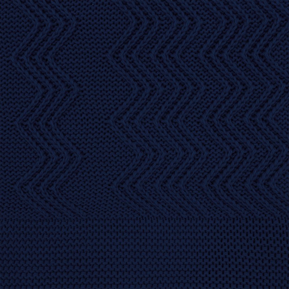 Плед Marea, темно-синий (сапфир) — изображение 4